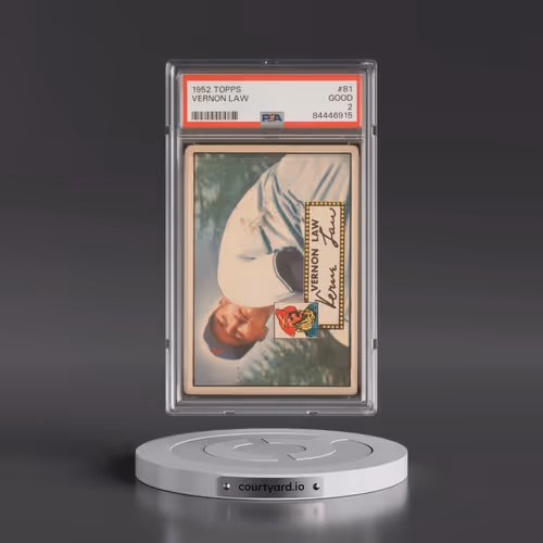 1952 Topps #81 Vernon Law (PSA 2 GOOD)