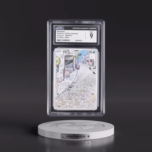2023 Violet ex #082/078 Slowpoke - Art Rare Holo (CGC 9 MINT)