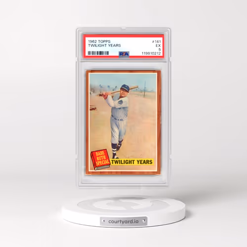 1962 Topps #141 Twilight Years (PSA 5 EX)