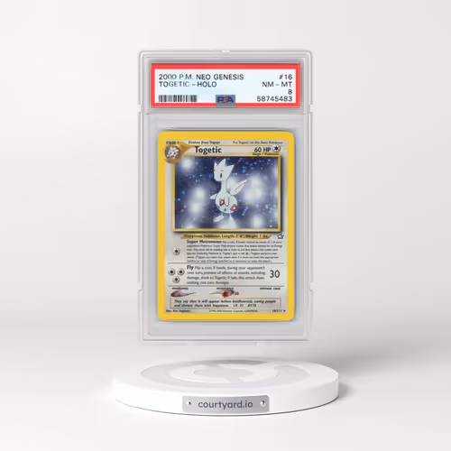 2000 Pokémon Neo Genesis #16 Togetic - Holo (PSA 8 NM-MT)