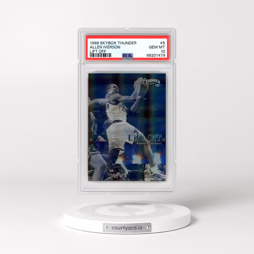 1998 Skybox Thunder Lift Off #5 Allen Iverson (PSA 10 GEM MINT)