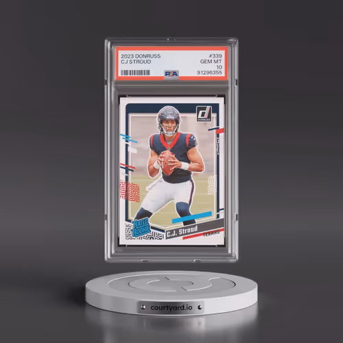 2023 Panini Donruss #339 CJ Stroud (PSA 10 GEM MINT)