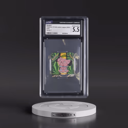 2002 Pokémon STAKS Johto League (Panini 2002) - English #209 Snubull - Series 1 (CGC 5.5 EX+)