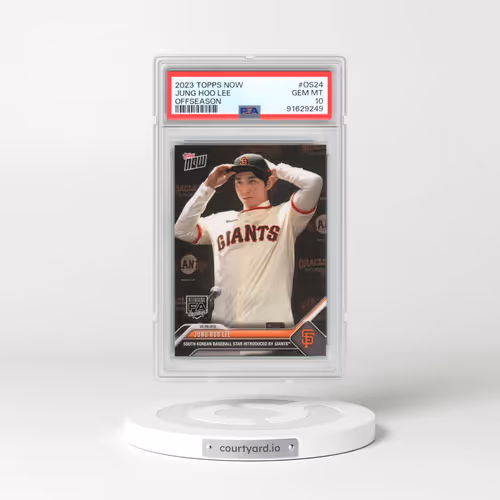2023 Topps Now Offseason #OS24 Jung Hoo Lee (PSA 10 GEM MINT)