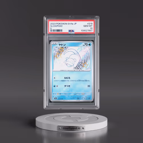 2023 Pokémon Sv4a-Shiny Treasure EX #219 Slowpoke - S (PSA 10 GEM MINT)