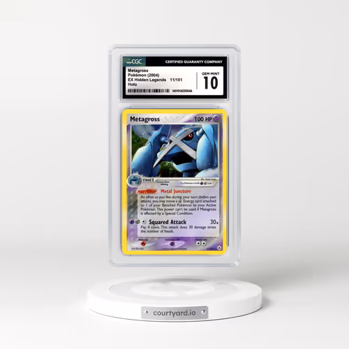 2004 EX Hidden Legends #11 Metagross - Holo (CGC 10 GEM MINT)