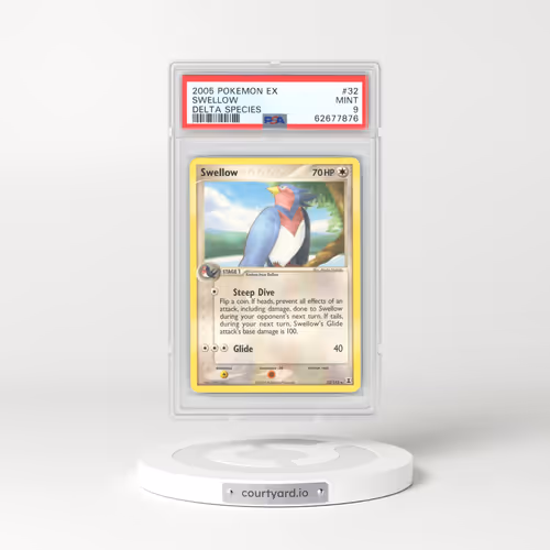 2005 EX Delta Species #32 Swellow (PSA 9 MINT)