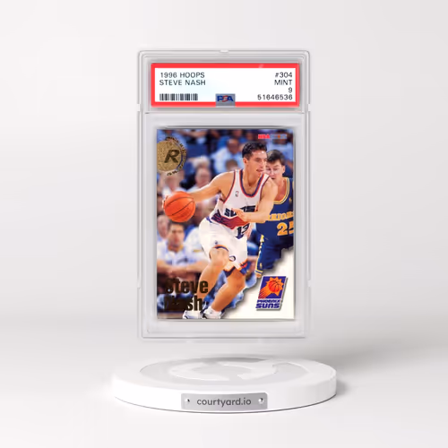 1996 Hoops #304 Steve Nash (PSA 9 MINT)