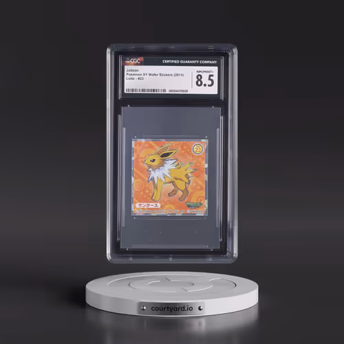 2014 XY Wafer Stickers - Japanese #No.23 Jolteon (CGC 8.5 NM-MT+)