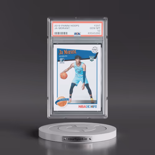 2019 Panini Hoops #297 Ja Morant (PSA 10 GEM MINT)