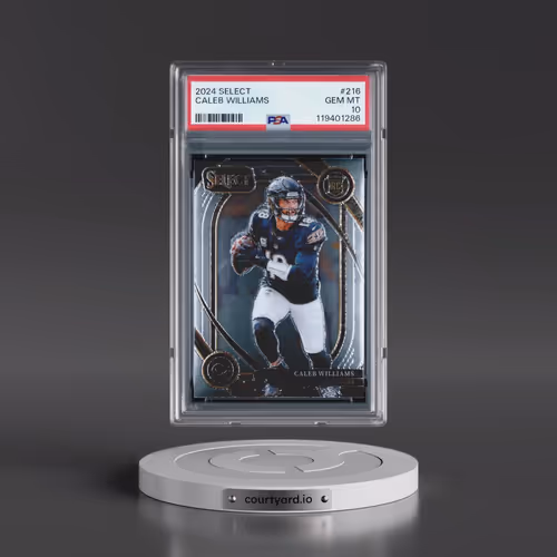 2024 Panini Select #216 Caleb Williams (PSA 10 GEM MINT)