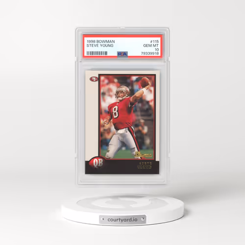1998 Bowman #115 Steve Young (PSA 10 GEM MINT)