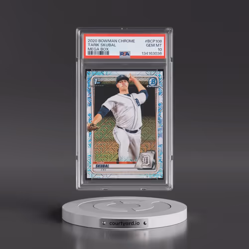 2020 Bowman Chrome Mega Box #BCP108 Tarik Skubal (PSA 10 GEM MINT)