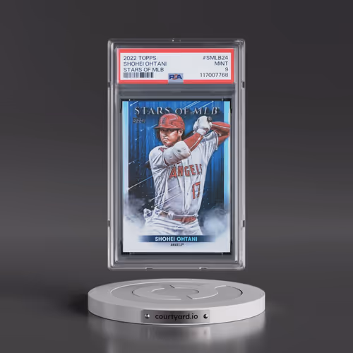 2022 Topps Stars of MLB #SMLB24 Shohei Ohtani (PSA 9 MINT)