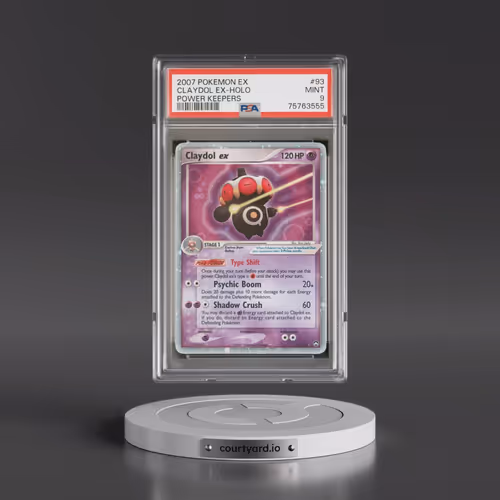 2007 Pokémon EX Power Keepers #93 Claydol EX - Holo Holo (PSA 9 MINT)