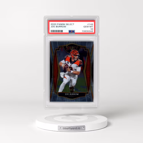 2020 Panini Select #146 Joe Burrow (PSA 10 GEM MINT)