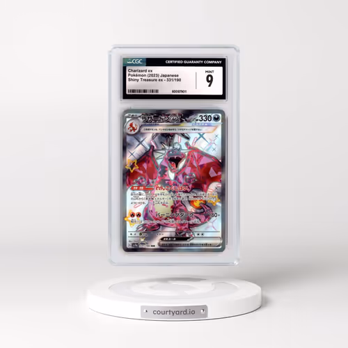 2023 Shiny Treasure ex #331/190 Charizard ex - Ssr (CGC 9 MINT)