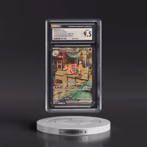 2023 Paldea Evolved - PAL EN #258/193 Skeledirge ex - Special Illustration Rare (CGC 9.5 MINT+)