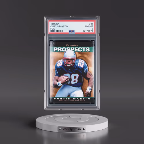 1995 SP #18 Curtis Martin - Foil (PSA 8 NM-MT)