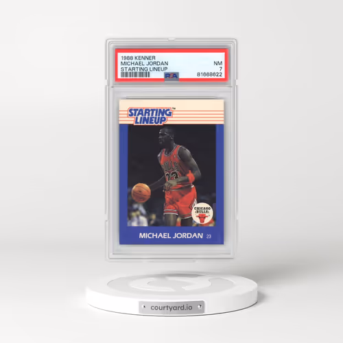 1988 Kenner Starting Line-Up #40 Michael Jordan (PSA 7 NM)