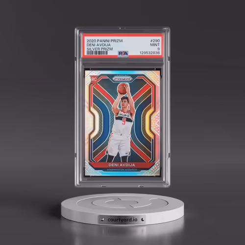2020 Panini Prizm #290 Deni Avdija - Silver Prizm (PSA 9 MINT)