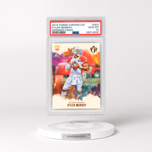 2019 Panini Chronicles Gridiron Kings #GK5 Kyler Murray (PSA 10 GEM MINT)