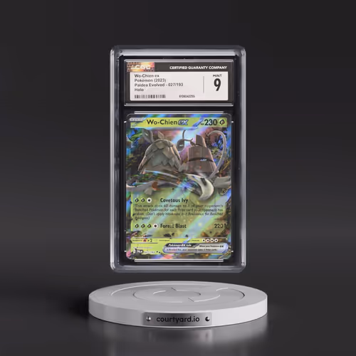 2023 Paldea Evolved - PAL EN #027/193 Wo-Chien ex - Holo (CGC 9 MINT)