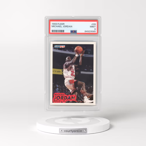 1993 Fleer #28 Michael Jordan (PSA 9 MINT)
