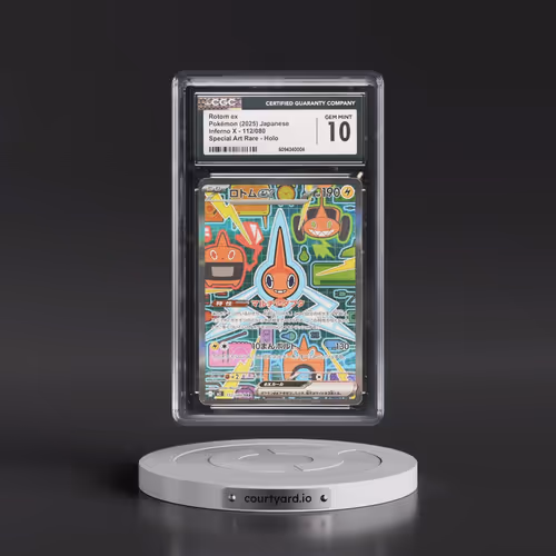 2025 Pokémon M2-Inferno X #112 Rotom EX - Holo Special Art Rare (CGC 10 GEM MINT)