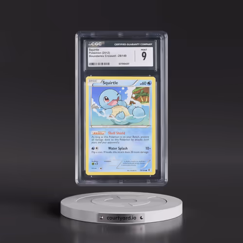 2012 Boundaries Crossed #29/149 Squirtle (CGC 9 MINT)