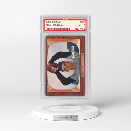1955 Bowman #266 Mike Fornieles (PSA 7 NM)