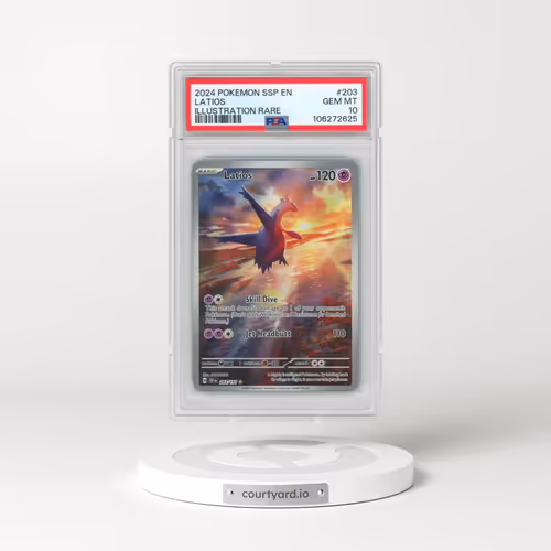 2024 Pokémon Ssp EN-Surging Sparks #203 Latios - Illustration Rare (PSA 10 GEM MINT)