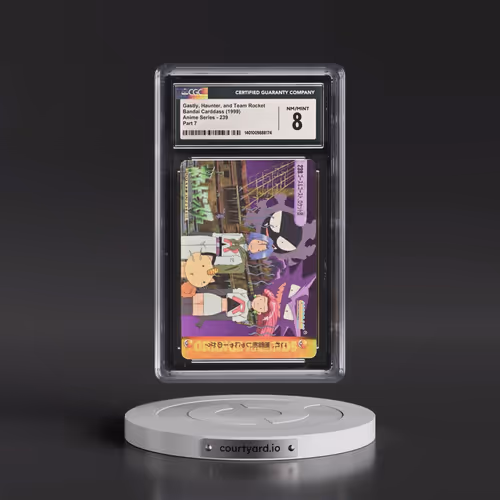 1998 Anime Series #239 Gastly, Haunter, and Team Rocket - Part 7 (CGC 8 NM-MT)