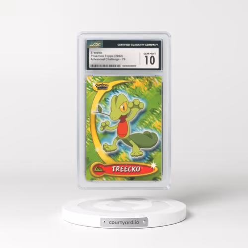 2004 Advanced Challenge #79 Treecko (CGC 10 GEM MINT)