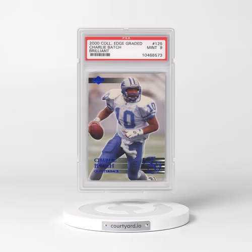 2000 Collector's Edge Graded #125 Charlie Batch - Brilliant (PSA 9 MINT)