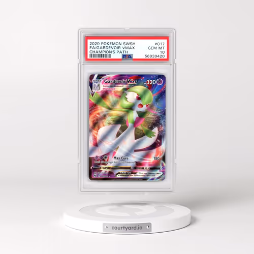 2020 Pokémon Sword & Shield Champion's Path #017 Gardevoir Vmax - Full Art (PSA 10 GEM MINT)