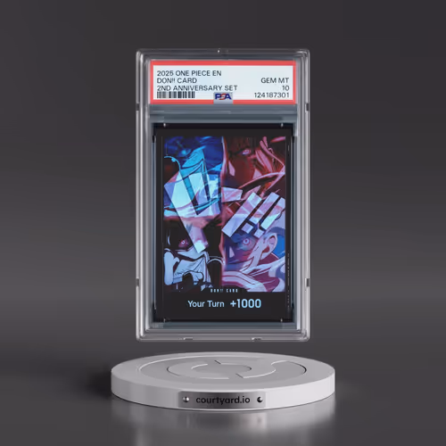 2025 One Piece English Version 2nd Anniversary Set Don!! Card (PSA 10 GEM MINT)