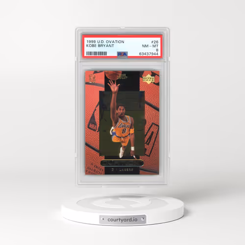 1999 Upper Deck Ovation #26 Kobe Bryant (PSA 8 NM-MT)