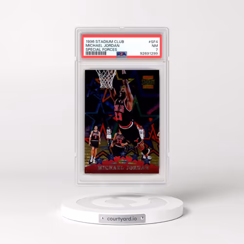 1996 Stadium Club Special Forces #SF4 Michael Jordan (PSA 7 NM)