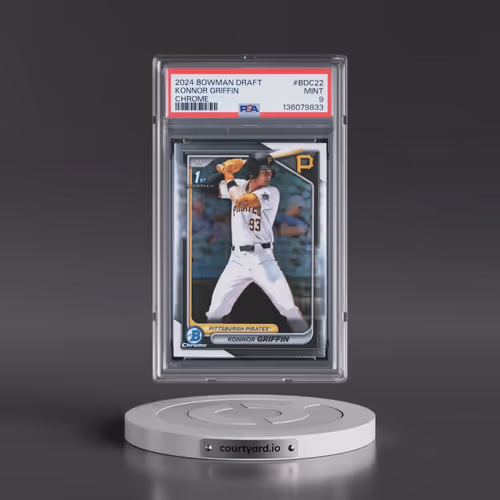 2024 Bowman Draft #BDC22 Konnor Griffin - Chrome (PSA 9 MINT)