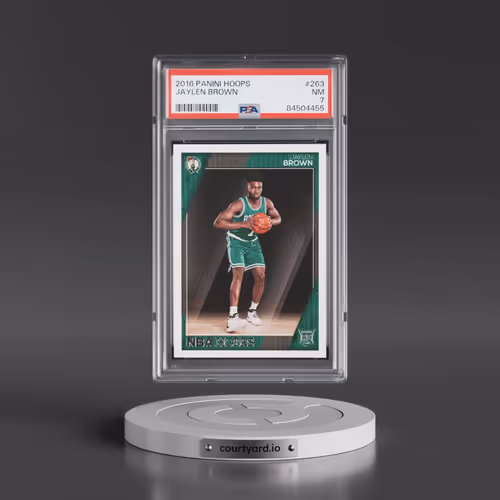 2016 Panini Hoops #263 Jaylen Brown (PSA 7 NM)