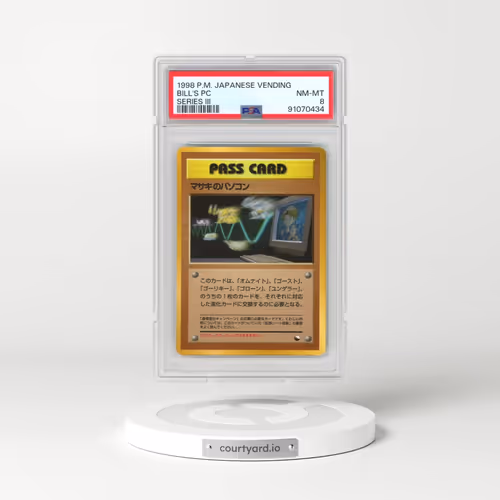 1998 Pokémon Vending Bill's PC - Series III (PSA 8 NM-MT)