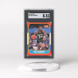 1986 Fleer #20 Terry Cummings (SGC 8.5 NM-MT+)