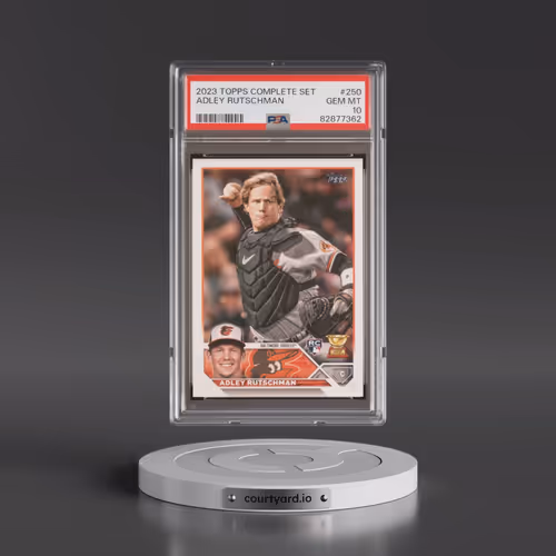 2023 Topps Complete Set #250 Adley Rutschman (PSA 10 GEM MINT)