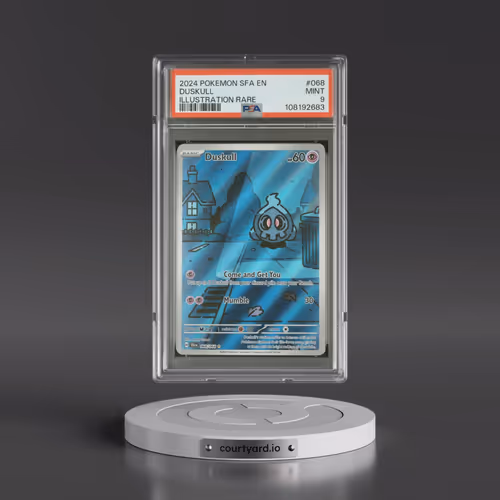 2024 Pokémon Sfa EN-Shrouded Fable #068 Duskull - Illustration Rare (PSA 9 MINT)