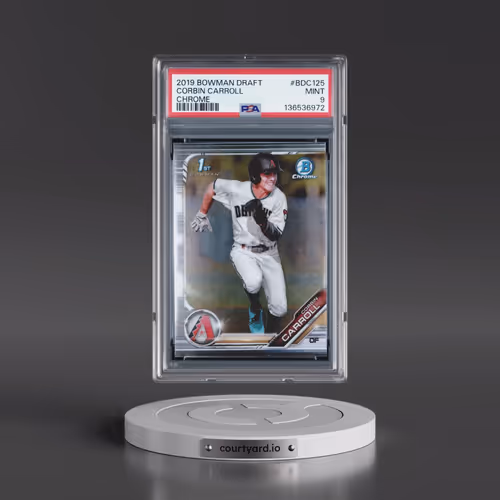 2019 Bowman Draft #BDC125 Corbin Carroll - Chrome (PSA 9 MINT)