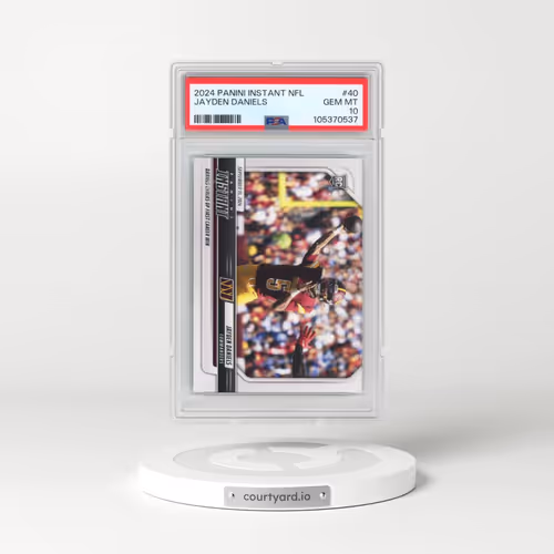 2024 Panini Instant NFL #40 Jayden Daniels (PSA 10 GEM MINT)