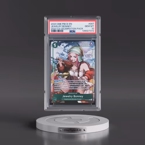 2024 One Piece Championship 2023 Celebration Pack #007 Jewelry Bonney (PSA 10 GEM MINT)
