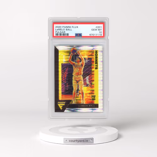 2020 Panini Flux #201 LaMelo Ball - Pulsar (PSA 10 GEM MINT)