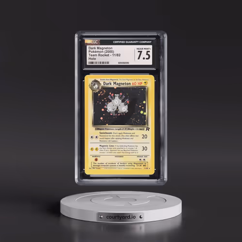 1999 Team Rocket #11/82 Dark Magneton - Holo (CGC 7.5 NM+)